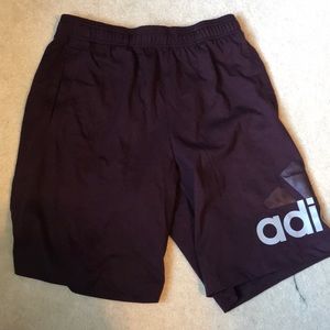 Maroon Adidas Shorts NEVER WORN